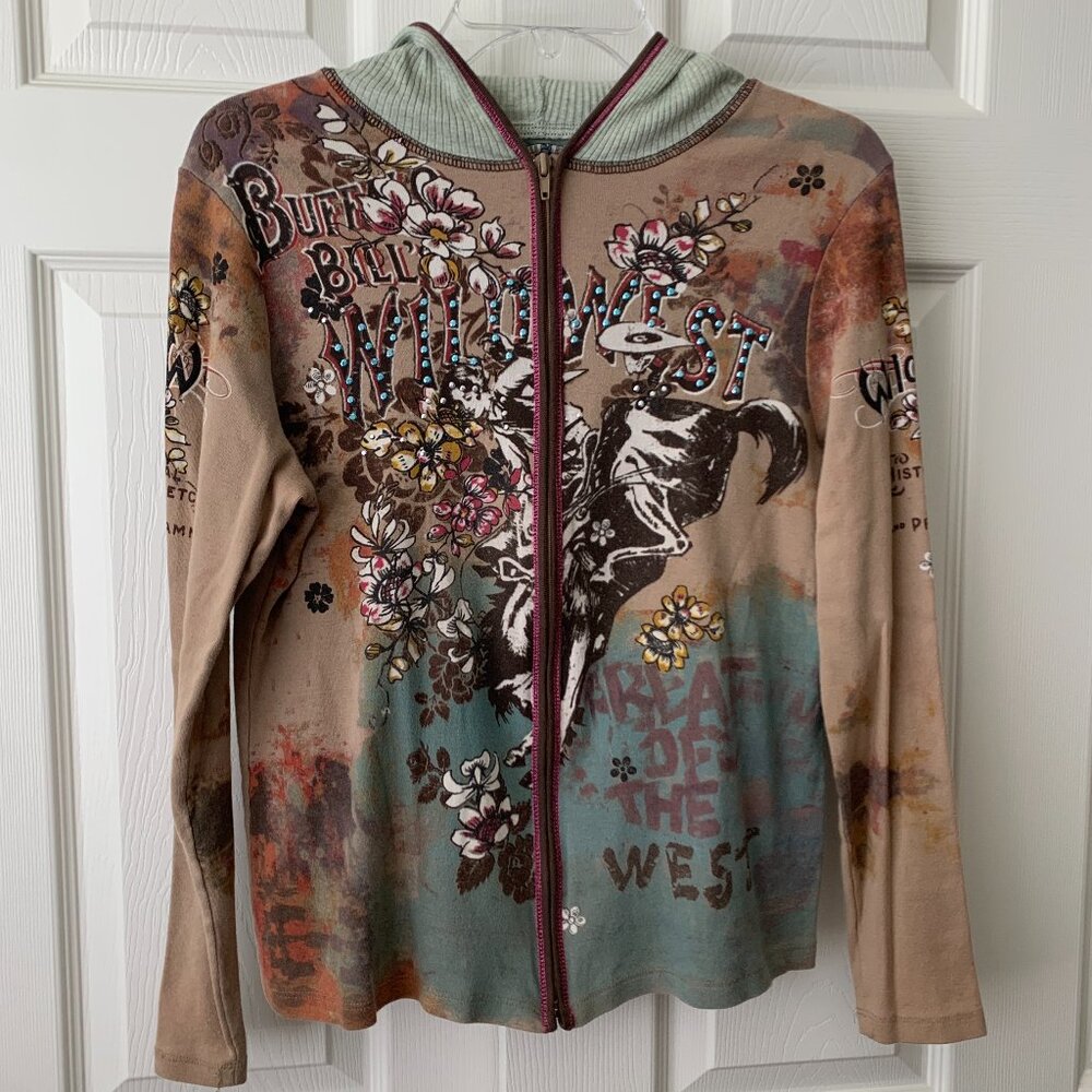 Buffalo Bill's Wild West Shirt Jacket with Hood